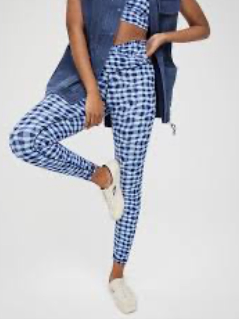 OFFLINE By Aerie Real Me Xtra High Waisted Crossover Ruffle Legging Sz Small NWT